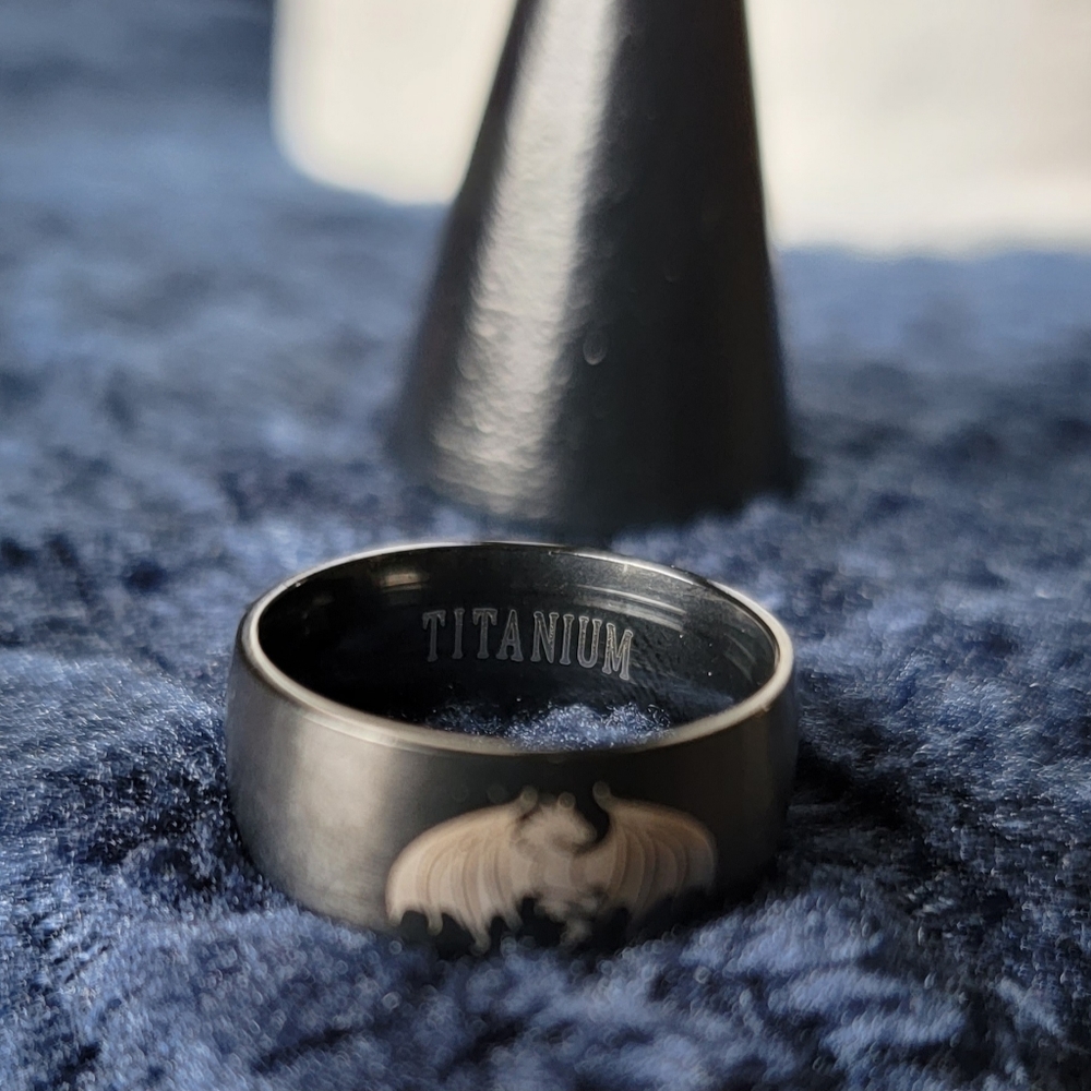 Punk Dragon design ring - Picture 6 of 6